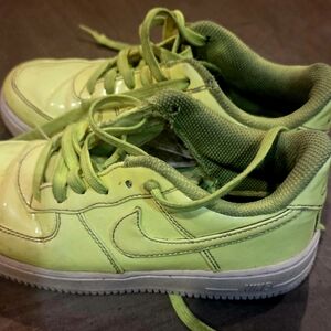 Nike Kids Neon Yellow Sneakers